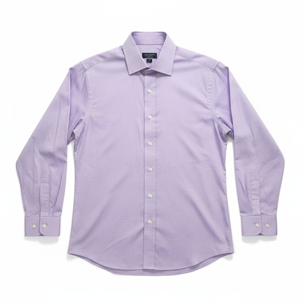 Club Room Light Purple Dress Shirt 15.5 32/33